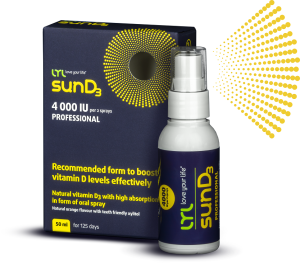 Naturalna witamina D3 PRO (4000 IU) w SPRAYU na 4 MIESIĄCE !