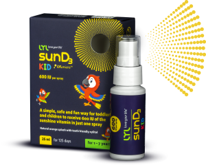 Naturalna witamina D3 KID (600 IU) w SPRAYU dla dzieci 1-7 lat