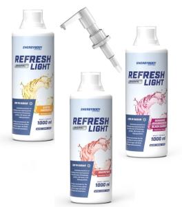 3x Koncentrat napoju sportowego REFRESH wybieraj smaki ! (+pompka)
