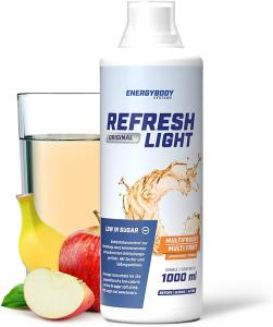 Napój sportowy, koncentrat REFRESH LIGHT - wieloowocowy 1L