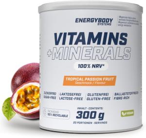 WITAMINY I MINERAŁY -100% dawki dobowej 300g 