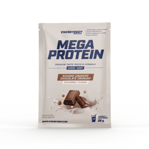 Saszetka Mega Protein Czekoladowy Chrupiący 25g