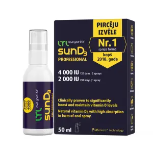 Naturalna witamina D3 PRO (4000 IU) w SPRAYU na 4 MIESIĄCE !